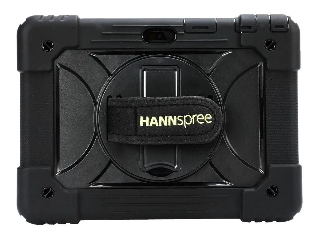 Hannspree Schutzhülle für Tablet - widerstandsfähig - mit Ständer - Kunststoffrahmen, Silikonhülle - 13.3" - für HANNSpad Zeus (13.3 Zoll) 80-PF000002G00K