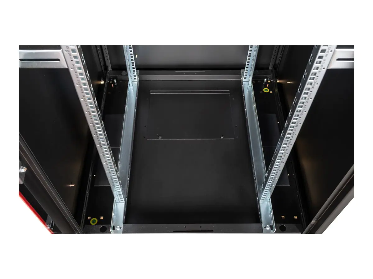 ROLINE Basic - Schrank Netzwerkschrank - Glas Tür, 800 x 800 (B x T) 26.21.0208