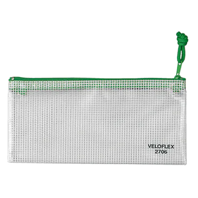 Veloflex Reißverschlusstasche 2706000 200x100mm PVC DIN A6