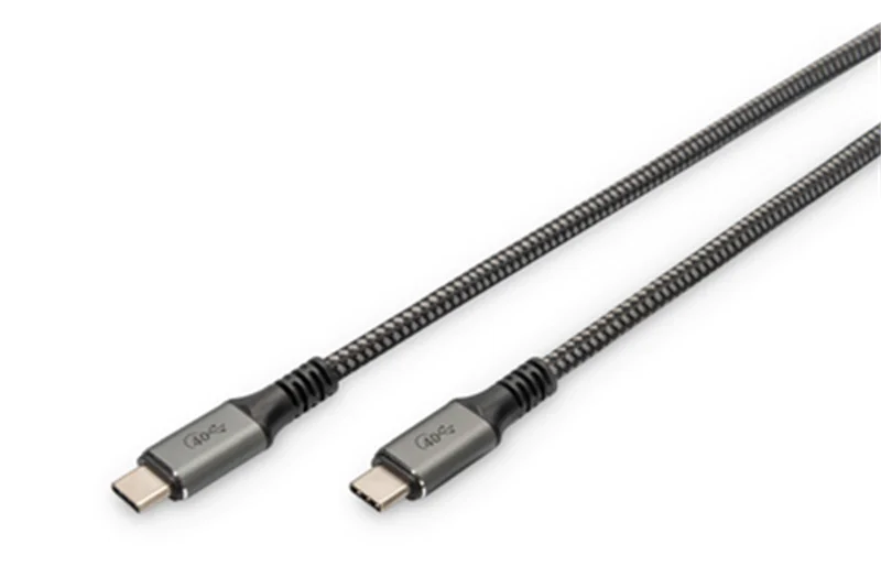 DIGITUS USB-C 4.Gen3 USB-C Anschlusskabel, 1m DB-300443-010-S