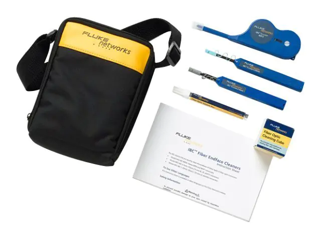 Fluke Networks Enhanced Fiber Optic Cleaning