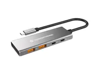 Conceptronic HUBBIES15G - USB 3.2 Gen 2 (3.1 Gen 2) Type-C - USB 3.2 Gen 2 (3.1 Gen 2) Type-A - USB