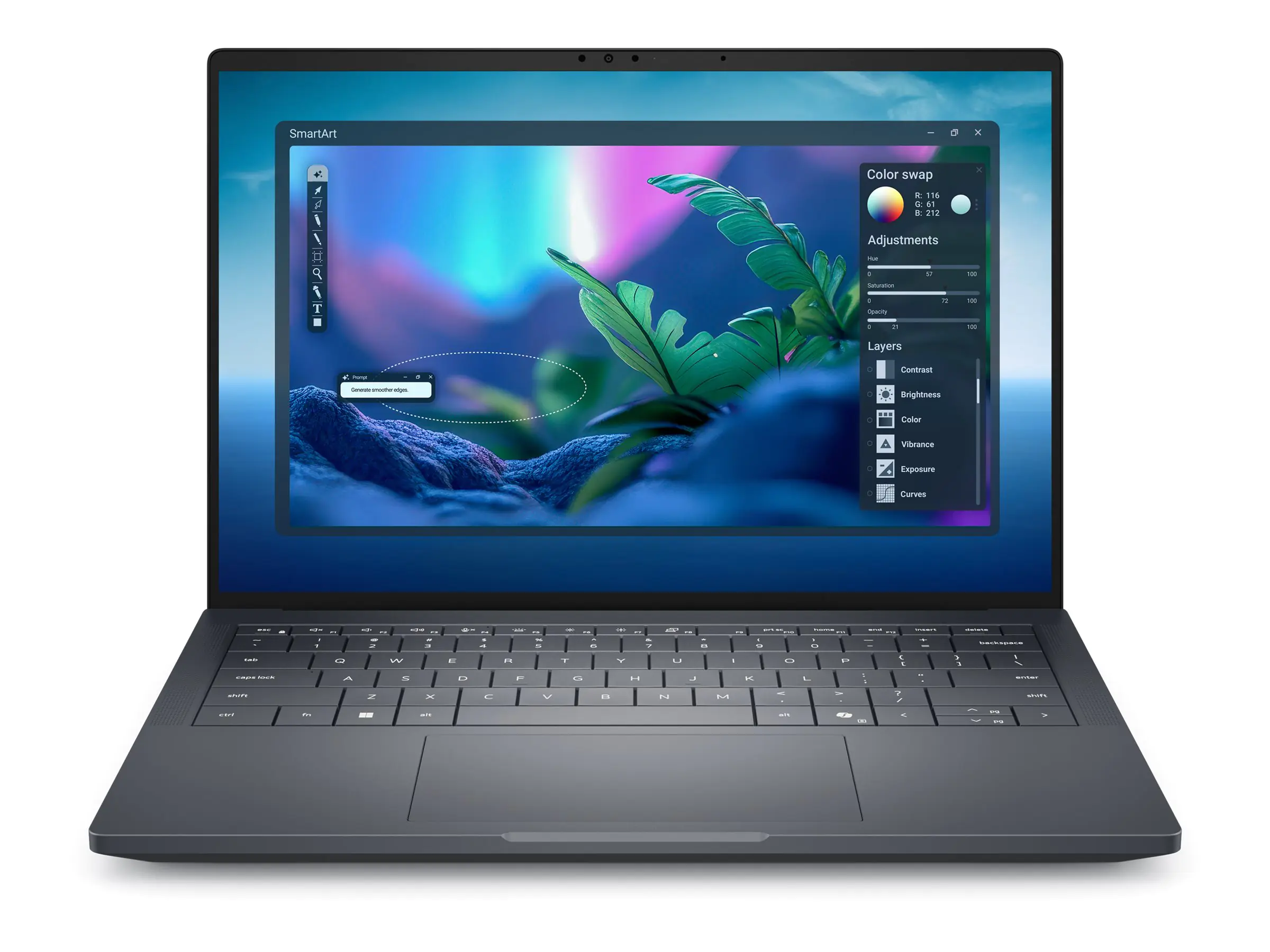 Dell Pro Max 14 Premium MA14250 - Intel Core Ultra 7 265H / 2.2 GHz - vPro Enterprise - Win 11