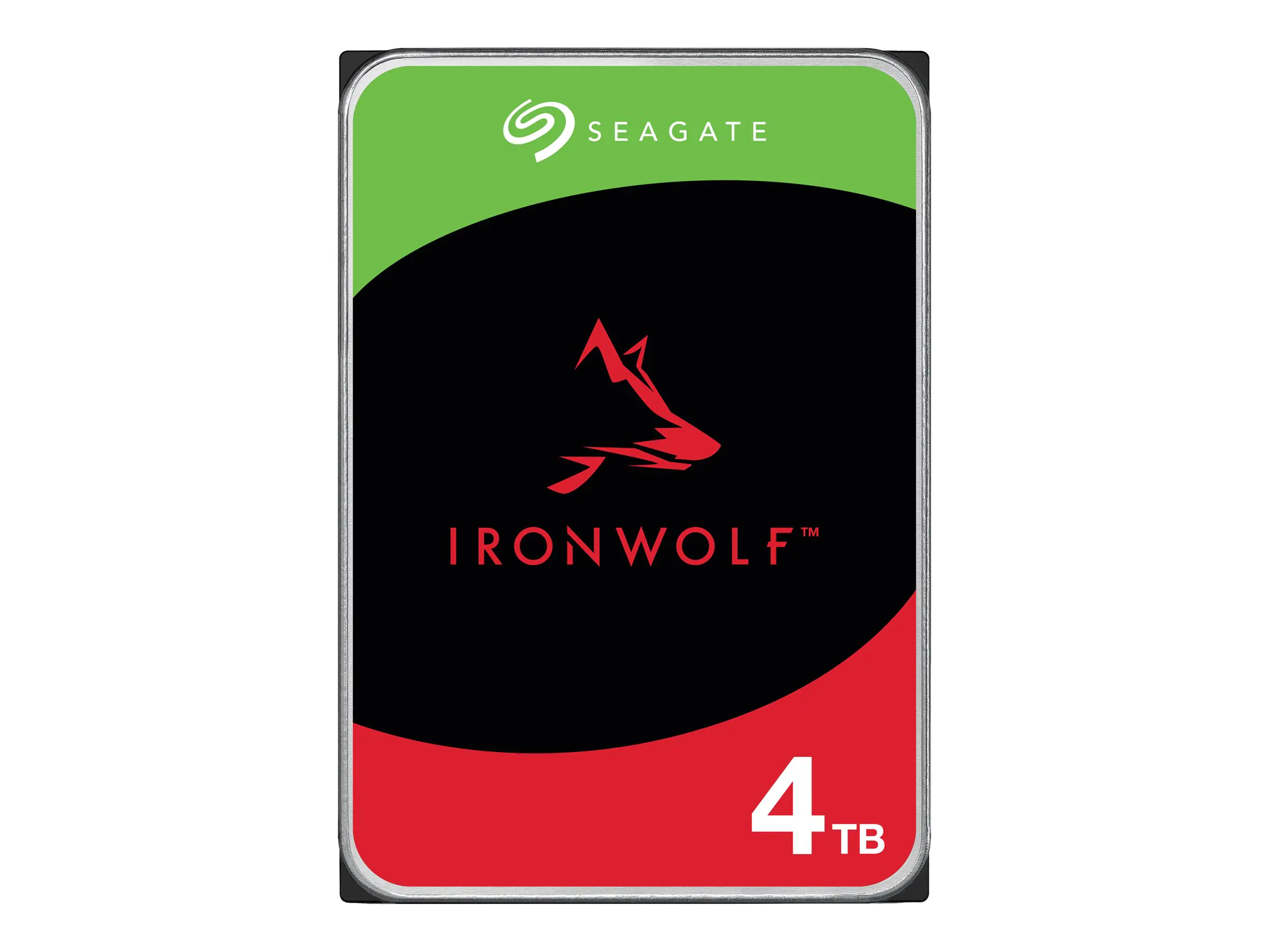 Seagate IronWolf ST4000VN006 - Festplatte - 4 TB - intern - SATA 6Gb/s - 5400 rpm - Puffer: 256 MB - mit 3 Jahre Seagate Rescue Datenwiederherstellung