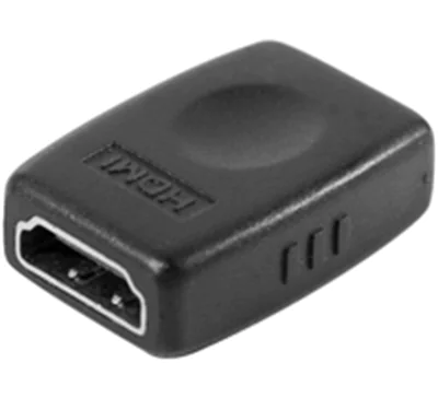 exertis Connect - Highspeed - HDMI Kupplung - HDMI weiblich zu HDMI weiblich - Schwarz