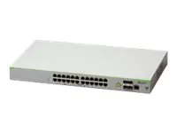 Allied Telesis CentreCOM FS980M/28 - Switch - L3 - managed - 24 x 10/100 + 4 x 1000Base-X SFP (Uplink) - an Rack montierbar