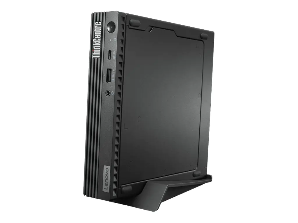 Lenovo Tiny VI Vertical Stand - Systemschrankständer - Schwarz - für ThinkCentre M70q Gen 2; M70q Gen 3; M75q Gen 2; M80q Gen 3; M90a Gen 3; ThinkStation P360