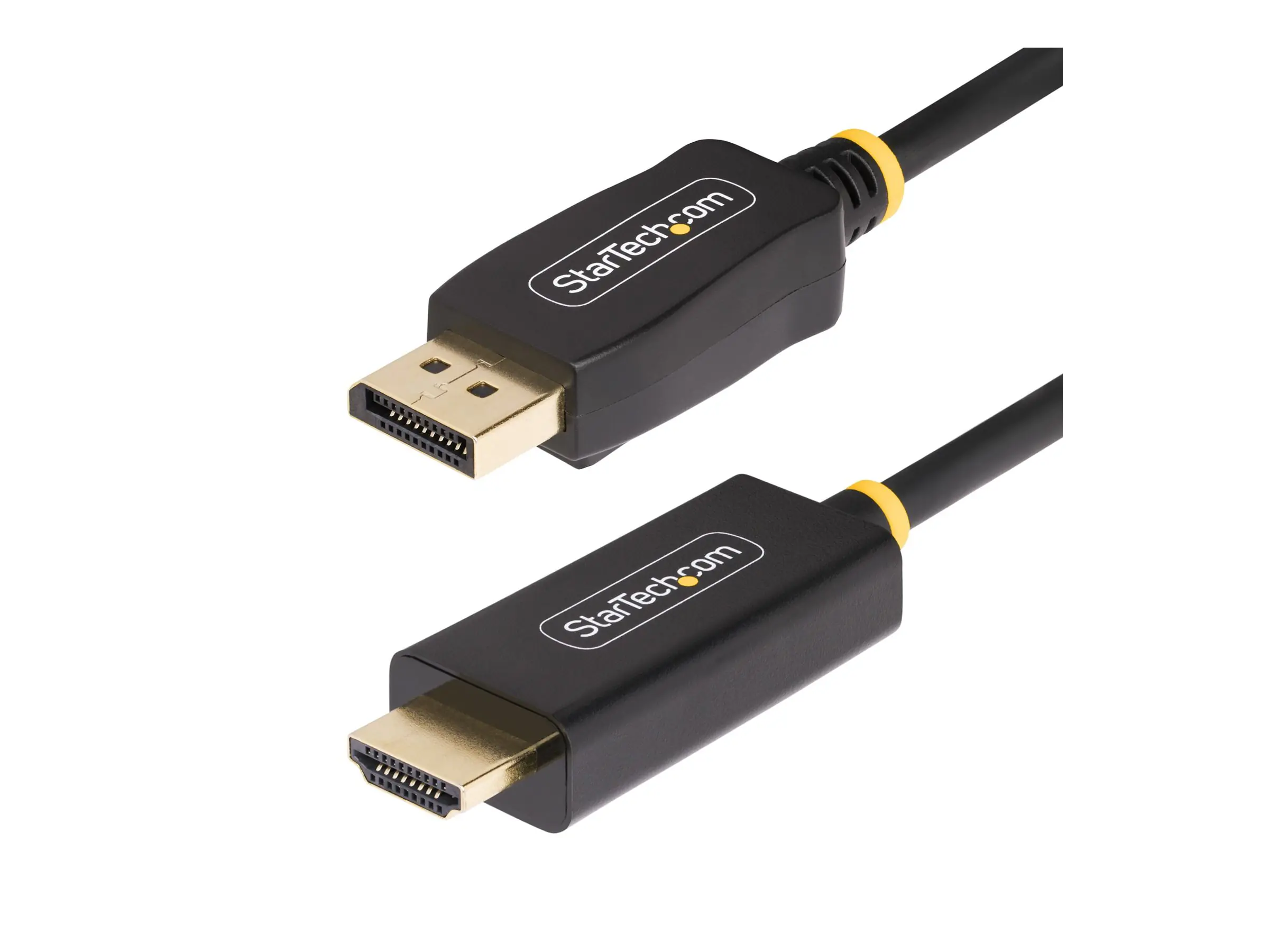 StarTech.com 3.3ft (1m) DisplayPort to HDMI Adapter Cable, 4K 60Hz with HDR, DP to HDMI 2.0b,