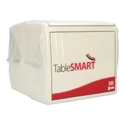 TableSMART Servietten 33 x 33 cm (B x L) weiß 500 St./Pack.