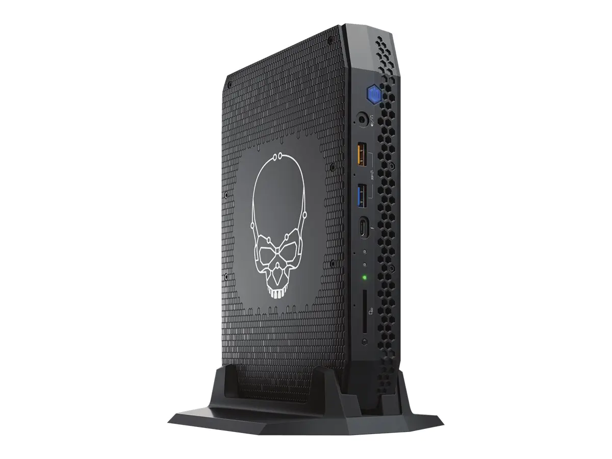 Intel Next Unit of Computing Kit 11 Enthusiast Kit - NUC11PHKi7C - Barebone - Mini-PC - 1 x Core i7 1165G7 / 2.8 GHz - RAM 0 GB - GF RTX 2060 - GigE, 2.5 GigE - WLAN: Bluetooth 5.0, 802.11a/b/g/n/ac/ax