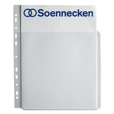 Soennecken Combi-Prospekthülle 1601 DIN A4 PP transparent 5 St./Pack.