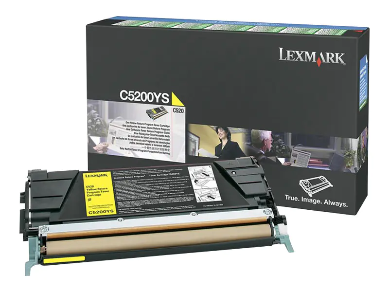 Lexmark - Gelb - Original - Tonerpatrone LRP - für Lexmark C520n, C530dn, C530n