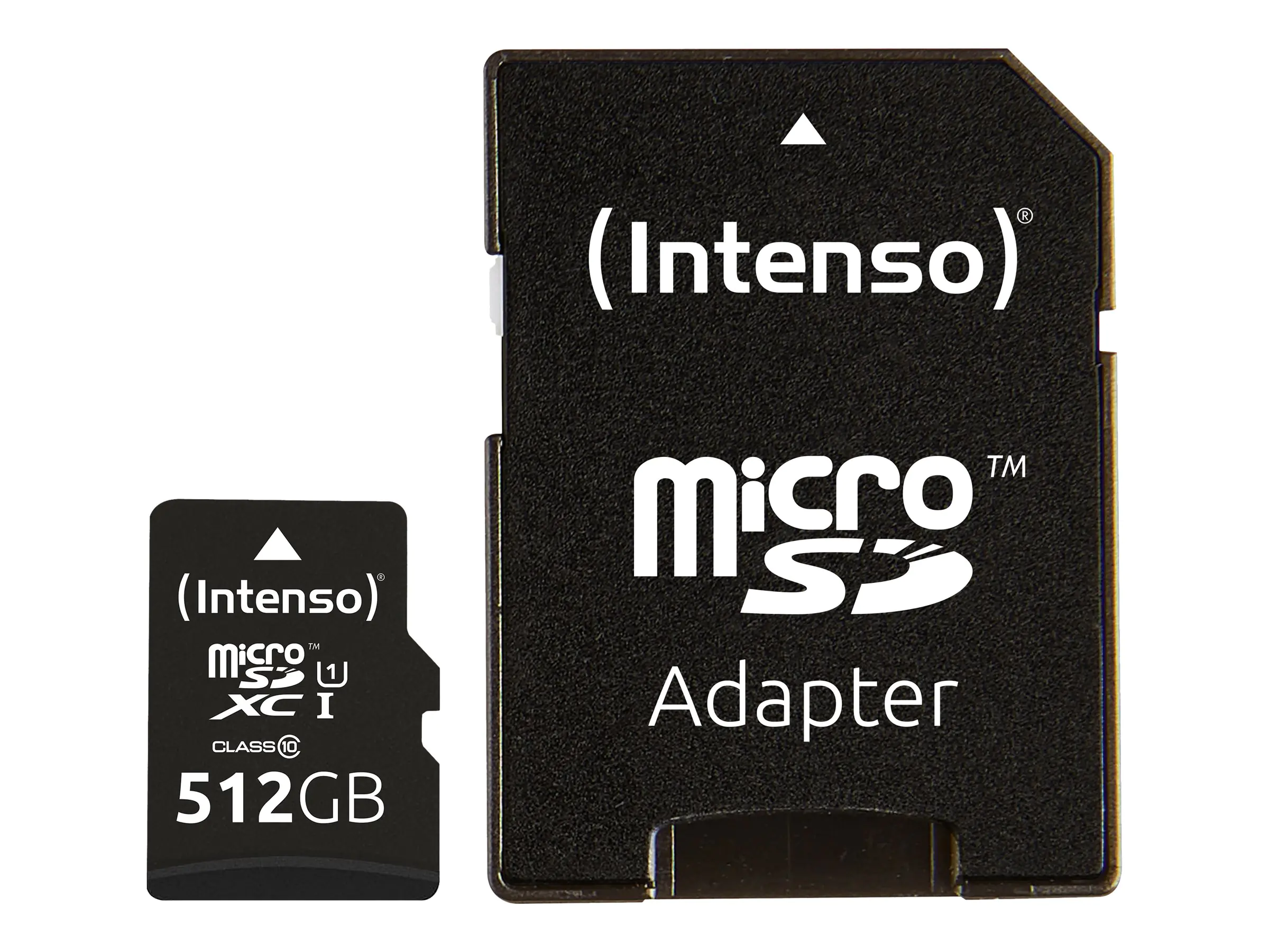 Intenso Premium - Flash-Speicherkarte (microSDXC-an-SD-Adapter inbegriffen) - 3423493