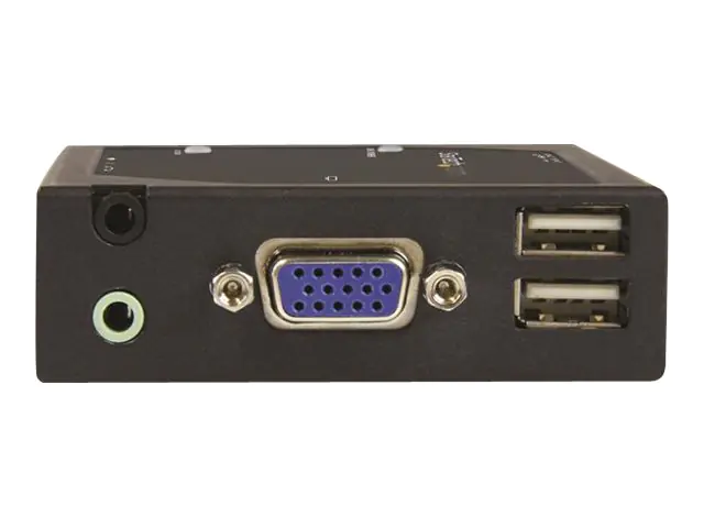 StarTech VGA Over IP Extender mit 2 Port USB Hub - Video Over LAN Extender - 1920 x 1920 - Erweiterung für Video/Audio - VGA - bis zu 100 m