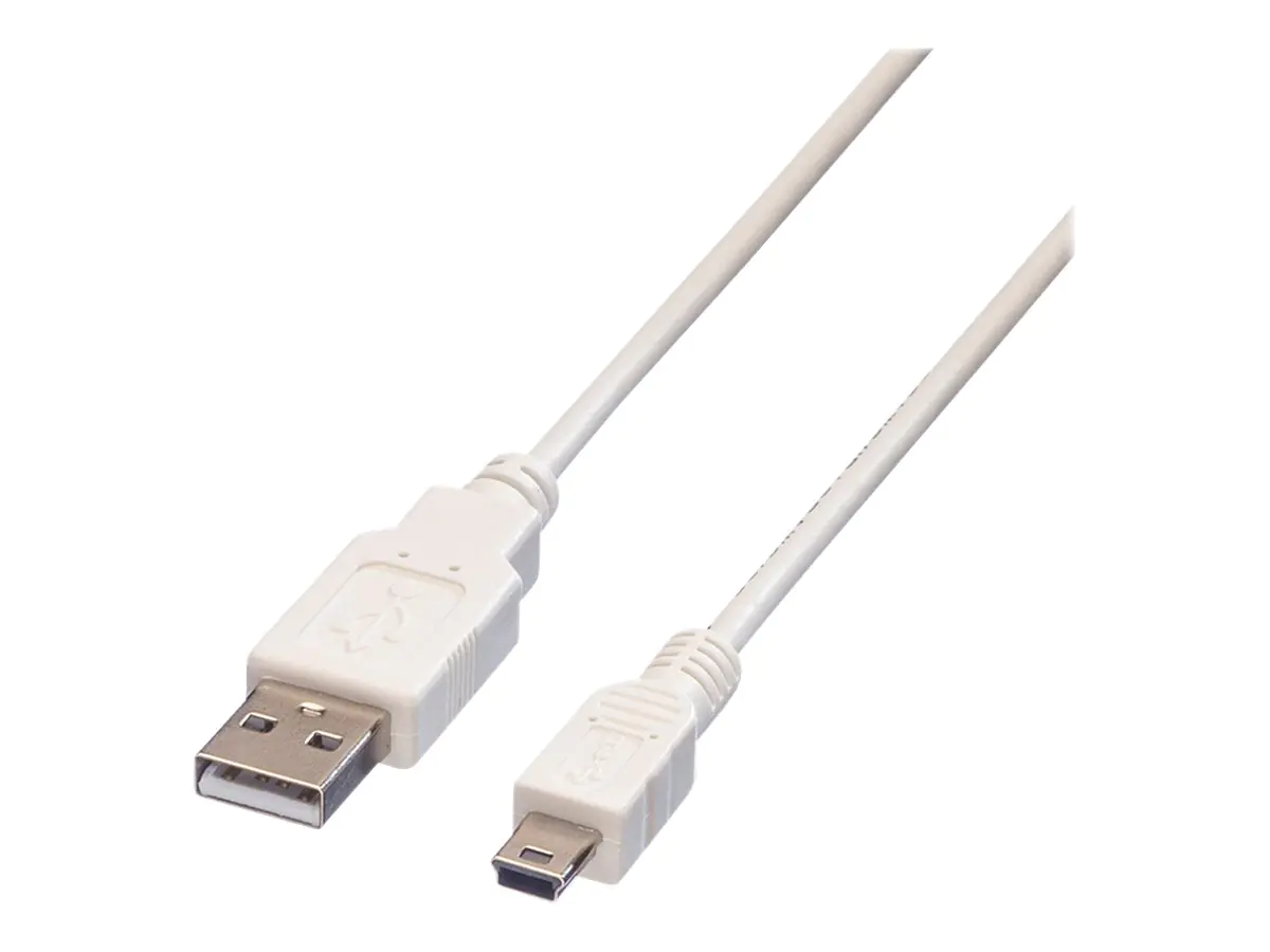 VALUE USB-Kabel - USB (M) zu Mini-USB, Typ B (M) 11.99.8718