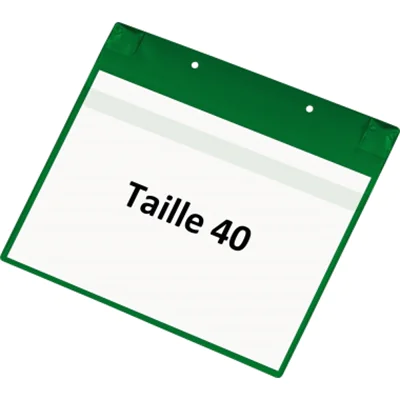 Tarifold Kennzeichnungstasche Neodym 170115 A4 gn 5 St./Pack.