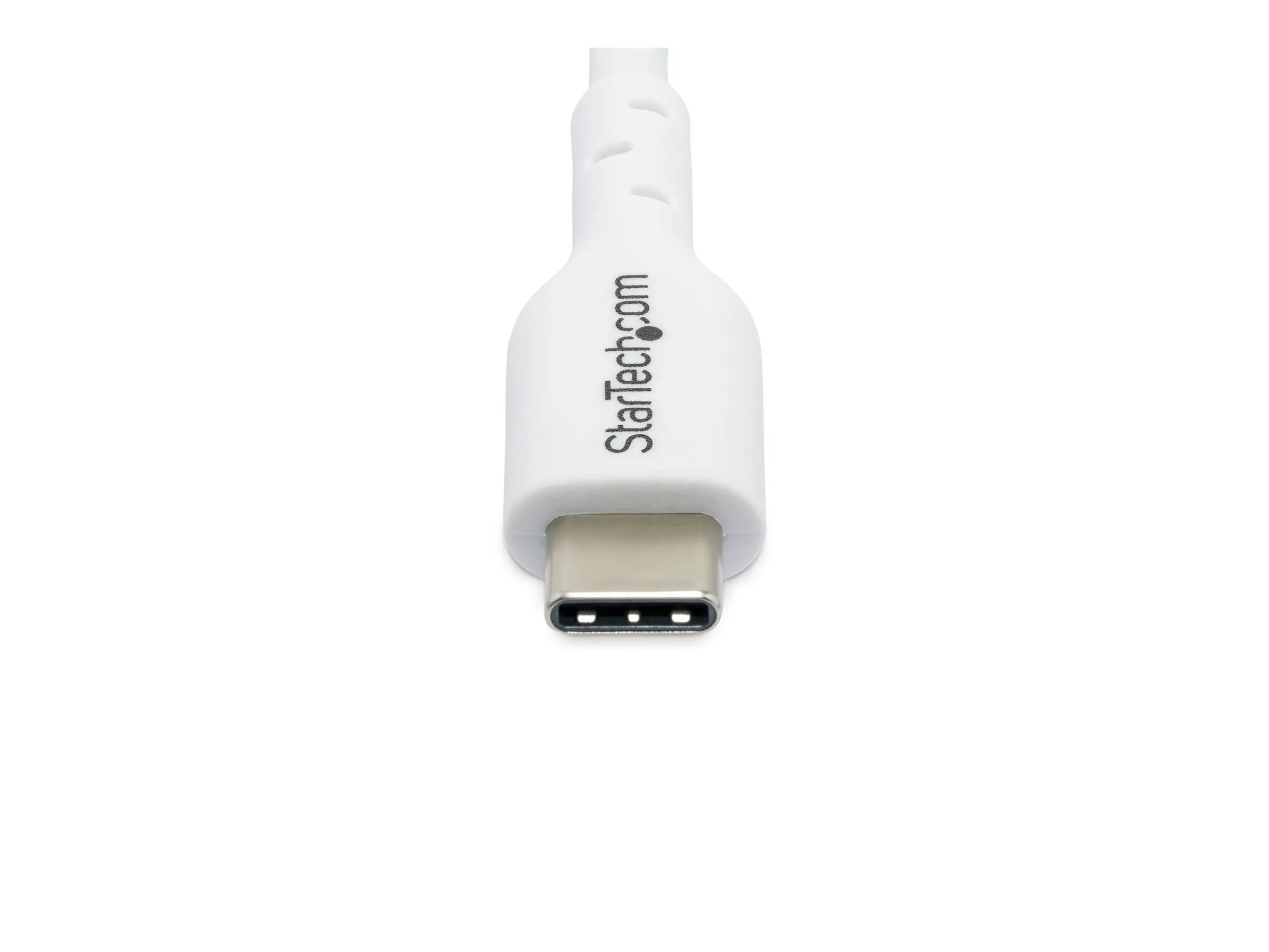 StarTech.com 2m (6.6ft) White USB-C Charging Cable, USB C Cable, USB 2.0 Type-C Laptop Charger