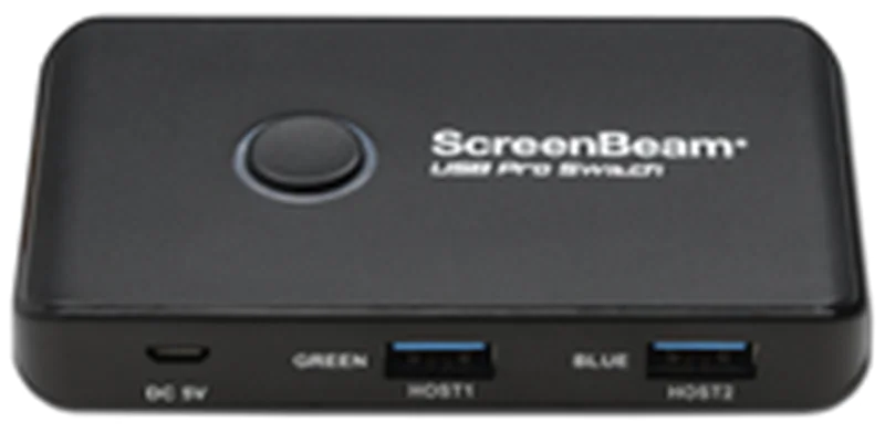 ScreenBeam USB Pro Switch for 1100P, Schalter, Schwarz, 1 Stück(e), ScreenBeam, 1100 Plus, USB SBUSBSW4EU