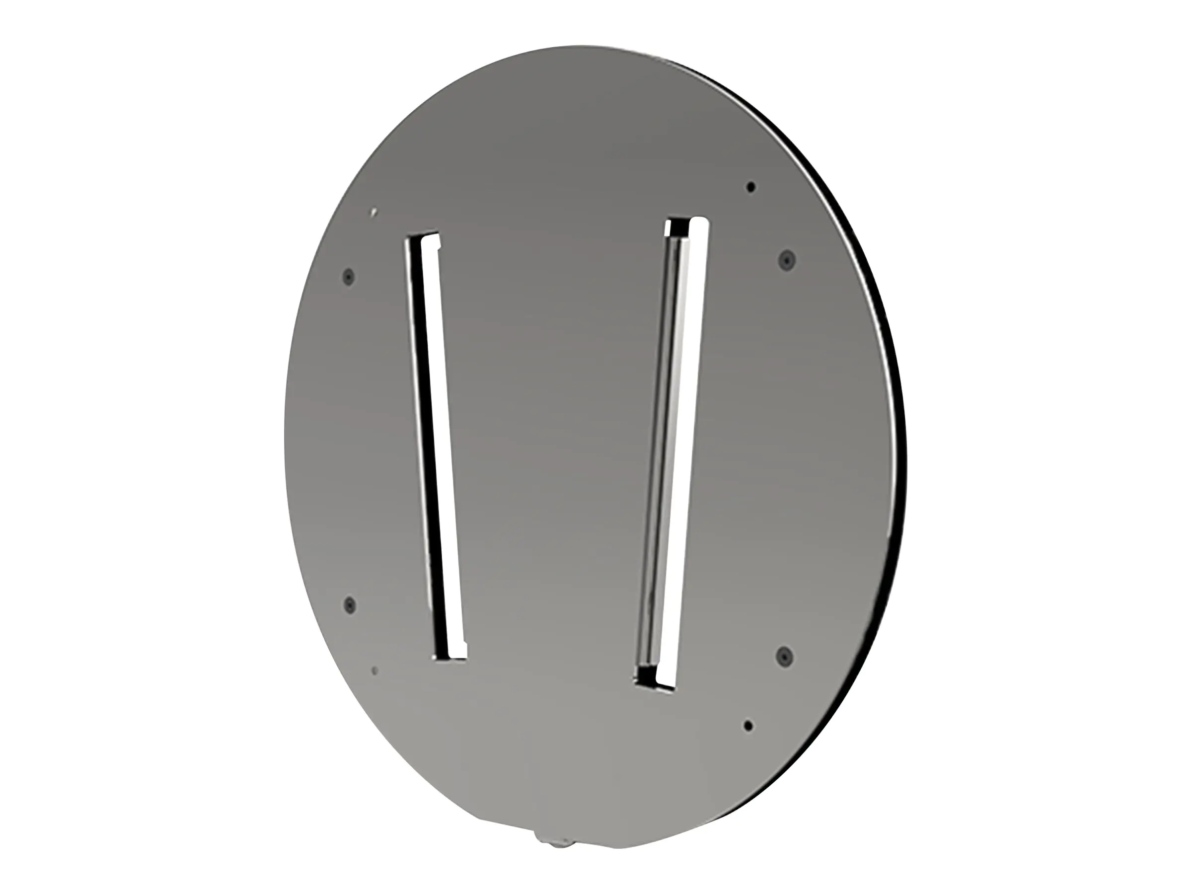 Peerless SmartMount SF640-HUB2 - Befestigungskit (Wandmontage) - für Tablett - Silber - Bildschirmgröße: 128 cm (50.2") - Montageschnittstelle: 350 x 350 mm - für Microsoft Surface Hub 2S 50"