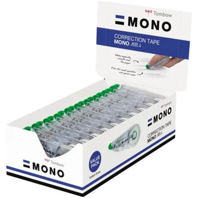 Tombow CT-CA4-20, Grün, Transparent, Weiß, 10 m, 4,2 mm, 20 Stück(e)