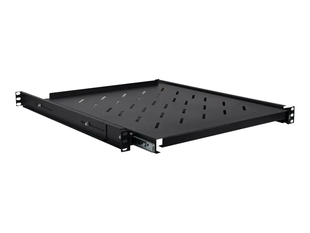 Inter-Tech SWAS-550/800 - Rack-Bodenpaneel - Schwarz, RAL 9005 - 1U - 48.3 cm (19")