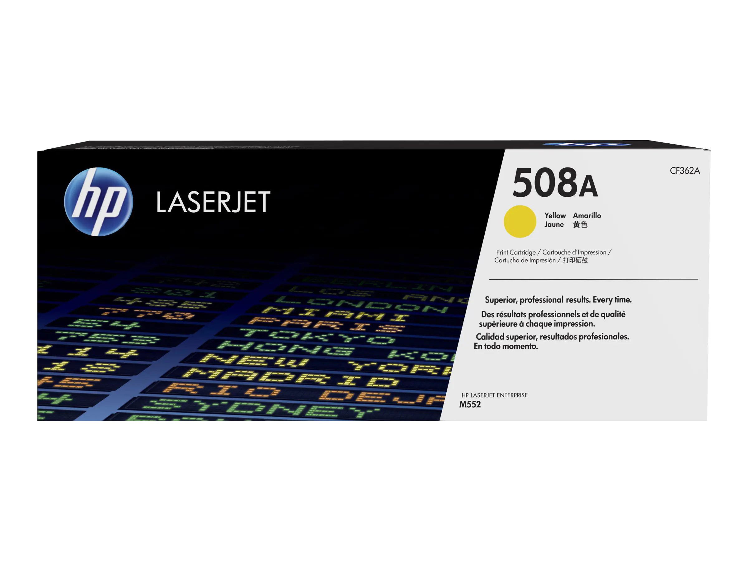 HP 508X - Hohe Ergiebigkeit - Gelb - original - LaserJet - Tonerpatrone (CF362X) - für Color LaserJet Enterprise MFP M577; LaserJet Enterprise Flow MFP M577