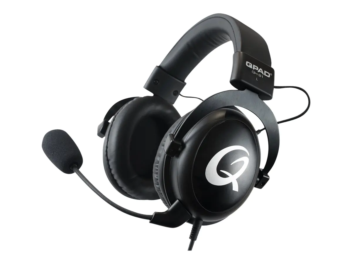 QPAD QH-91 - Headset - ohrumschließend - kabelgebunden