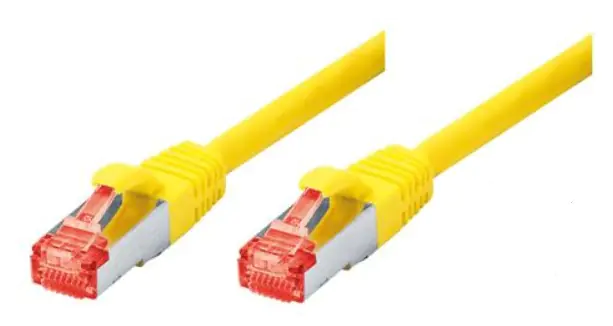 exertis Connect - Patch-Kabel - RJ-45 (M) zu RJ-45 (M) - 1 m - SSTP-Kabel - CAT 6 - halogenfrei - Gelb