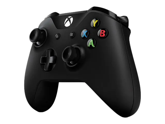 Microsoft Xbox Wireless Controller - Game Pad - kabellos - Bluetooth - Schwarz - für Microsoft Xbox Series X, Microsoft Xbox One S, Microsoft Xbox One X, Microsoft Xbox One, PC