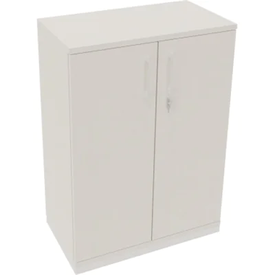 Flügeltürenschrank 3OH B800xT442xH1133 ws/Weiß