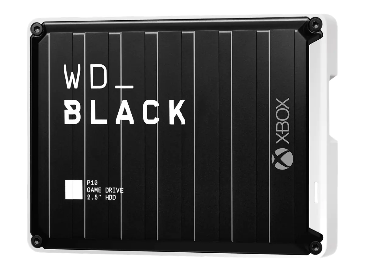 WD_BLACK P10 Game Drive for Xbox One WDBA6U0020BBK - Festplatte - 2 TB - extern (tragbar) - USB 3.2 Gen 1 - Schwarz mit weißer Verzierung