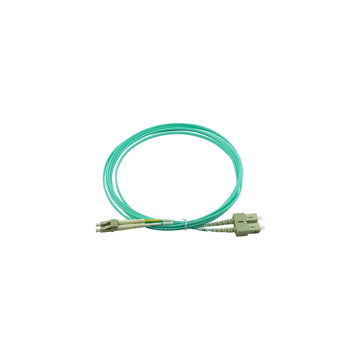 BlueOptics Duplex LWL Patchkabel LC-SC Multimode OM3 2 Meter