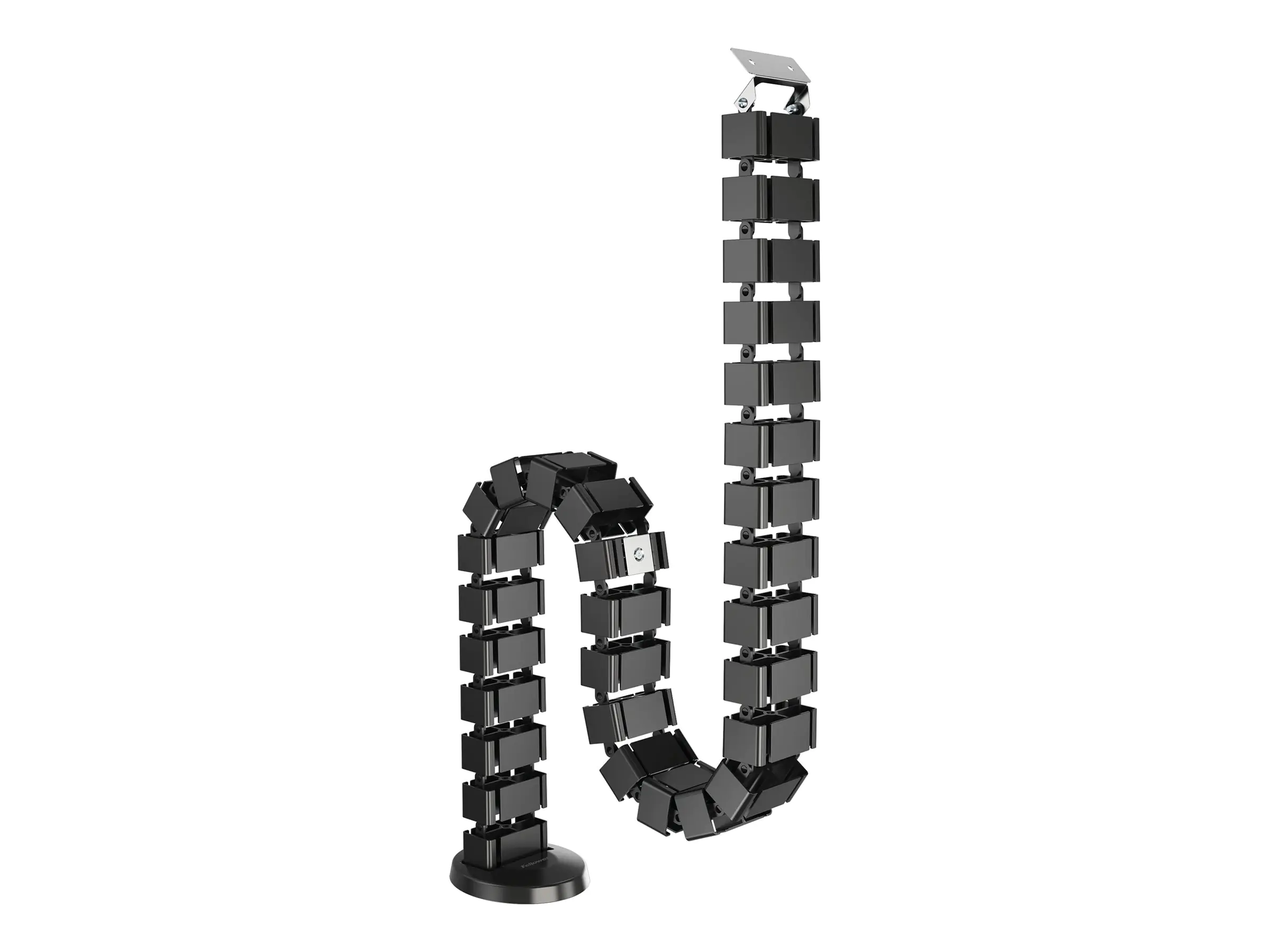 Fellowes Kabelwirbelsäule magnetisch schwarz