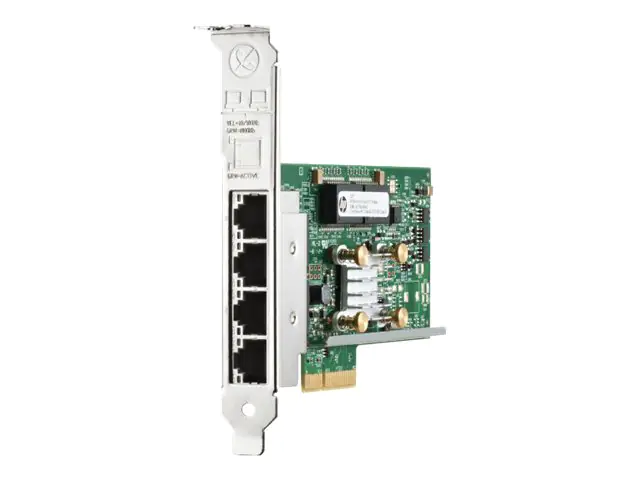 HPE 331T - Netzwerkadapter - PCIe 2.0 x4 Low-Profile - Gigabit Ethernet x 4 - für ProLiant DL360 Gen10, DL388p Gen8