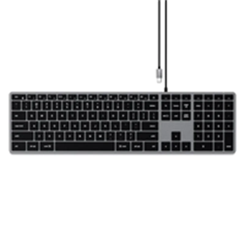 Satechi Slim W3 - Tastatur - hinterleuchtet - USB-C - Deutsch