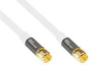 Good Connections GC-M2083 - 2 m - RG-6 - F - F - Weiß