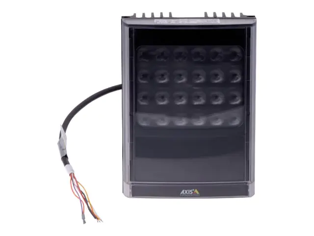 AXIS T90D30 - Infrarot-Illuminator - Deckenmontage möglich, Pfosten montierbar, geeignet für Wandmontage - 12 - 24 V - Innenbereich, Außenbereich - 46 Watt - Schwarz