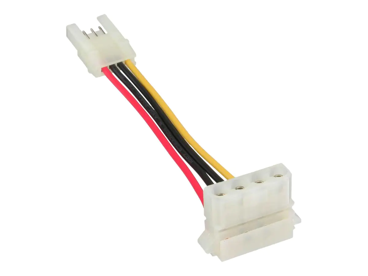 InLine - Netzteil - interne Stromversorgung, 4-polig (W) zu interne Stromversorgung, 4-polig (M) - 6 cm