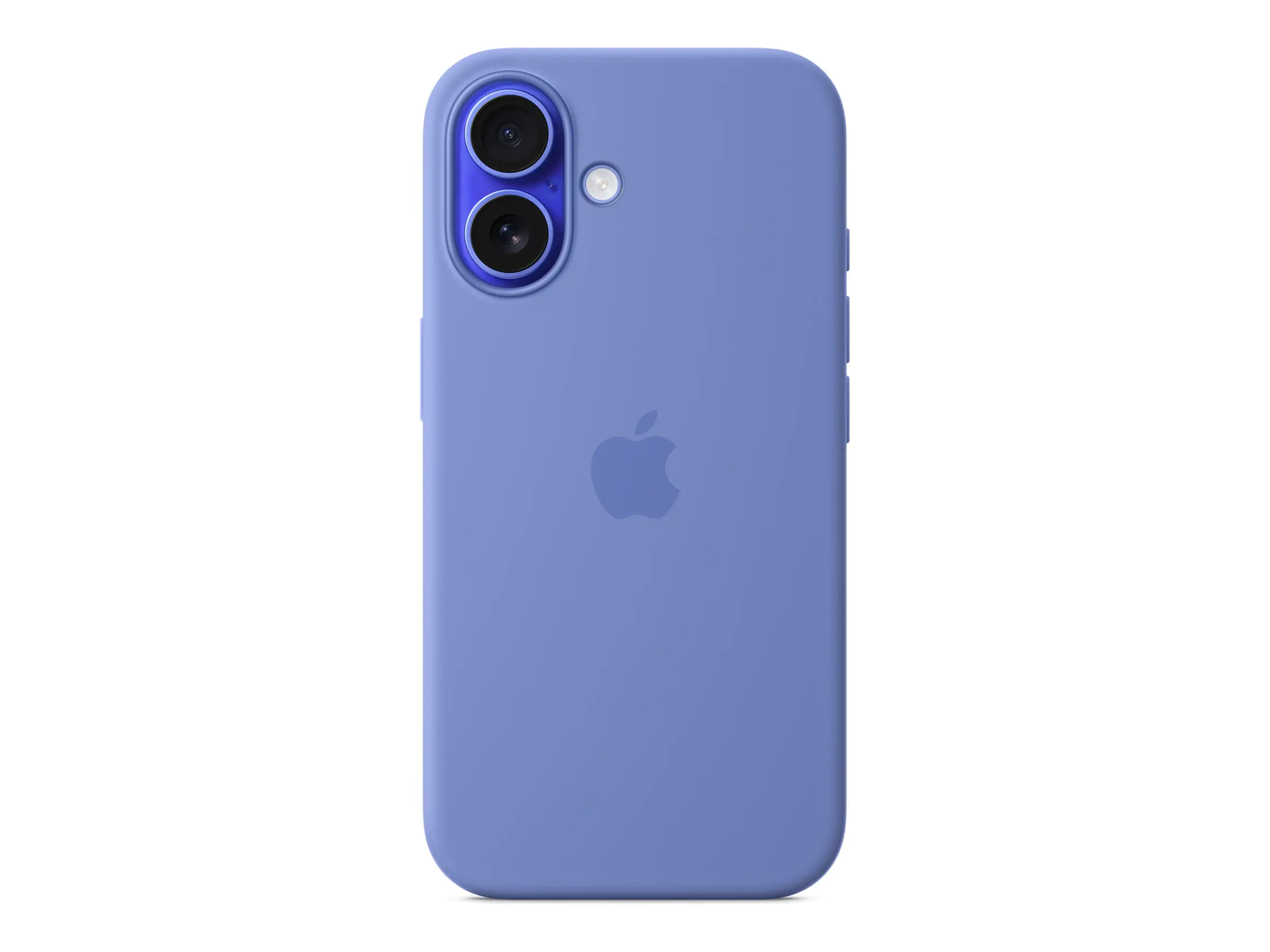 Apple - Hintere Abdeckung für Mobiltelefon - kompatibel mit MagSafe - Silikon - Periwinkle - für iPhone 16