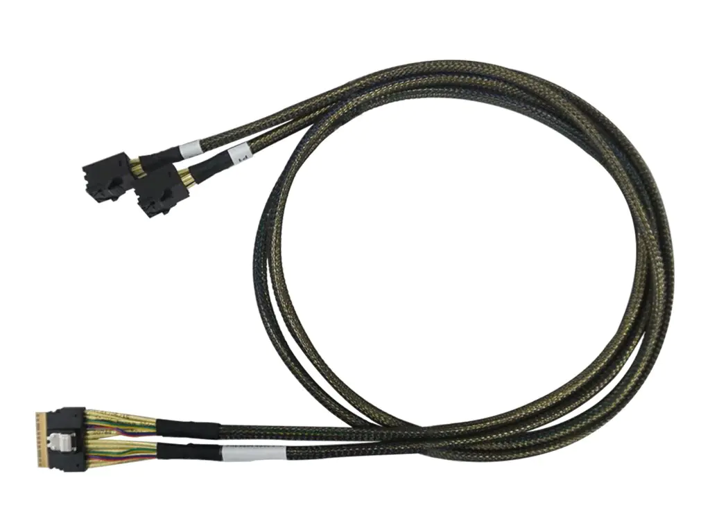 HighPoint - Internes SAS-Kabel - Slim SAS (SFF-8654) zu Mini SAS HD (SFF-8643) - 1 m - NVMe Connection