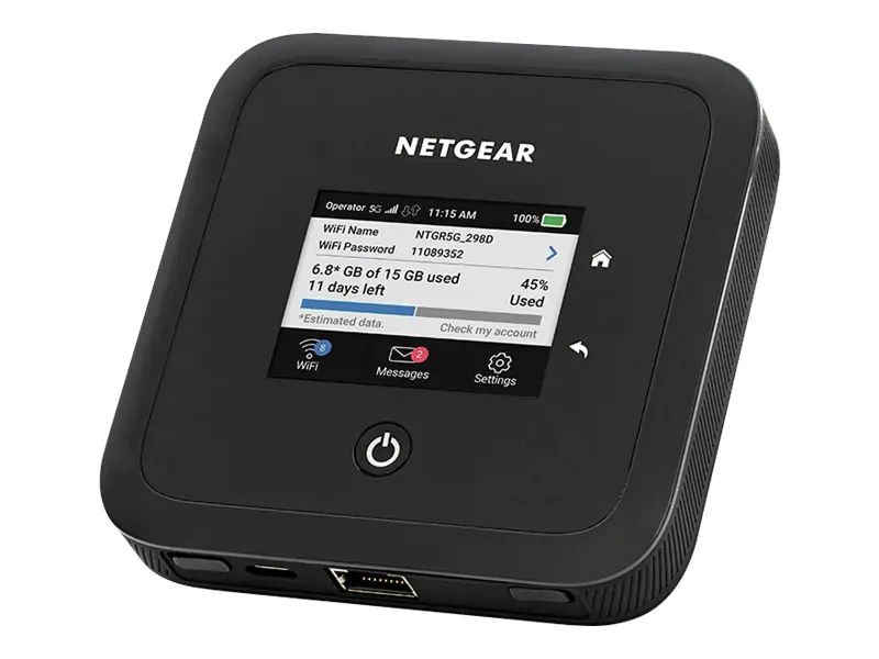 Netgear Nighthawk M5 Mobile Router (MR5200) - Mobiler Hotspot - 5G LTE Advanced - 4 Gbps - 1GbE, Wi-Fi 5, 802.11ax