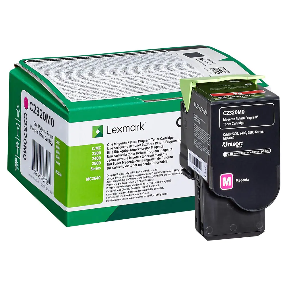 Lexmark - Magenta - Original - Tonerpatrone LCCP, LRP - für Lexmark C2325dw, C2425dw, C2535dw, MC2325adw, MC2425adw, MC2535adwe, MC2640adwe