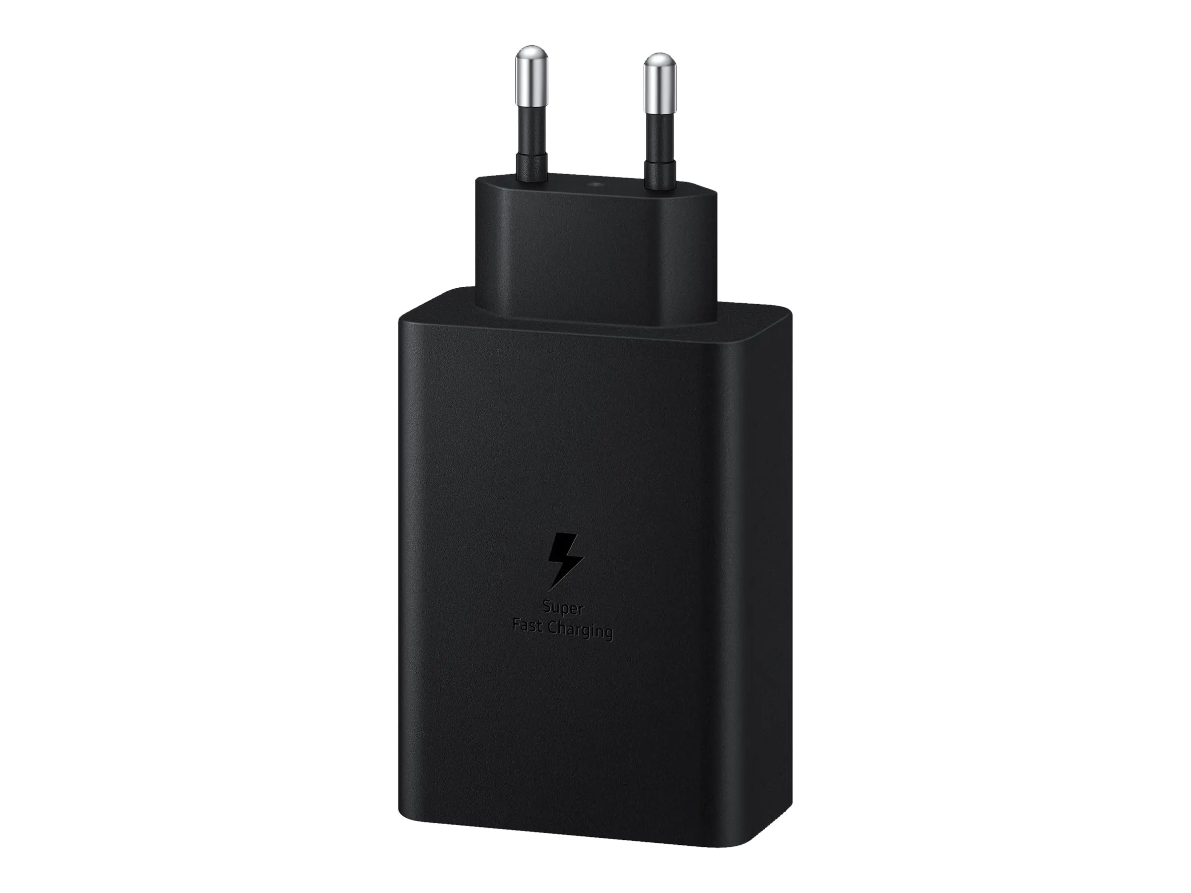 Samsung EP-T6530 - Netzteil - 65 Watt - 3 A - SFC 2.0, PD 3.0 - 3 Ausgabeanschlussstellen (2 x USB-C, USB) - Schwarz