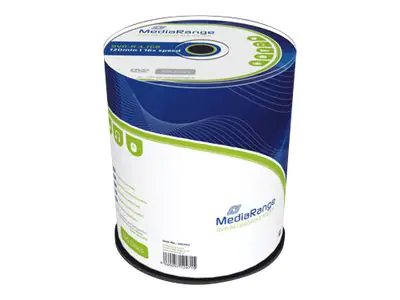 MEDIARANGE 100 x DVD-R - 4.7 GB 16x - Spindel MR442