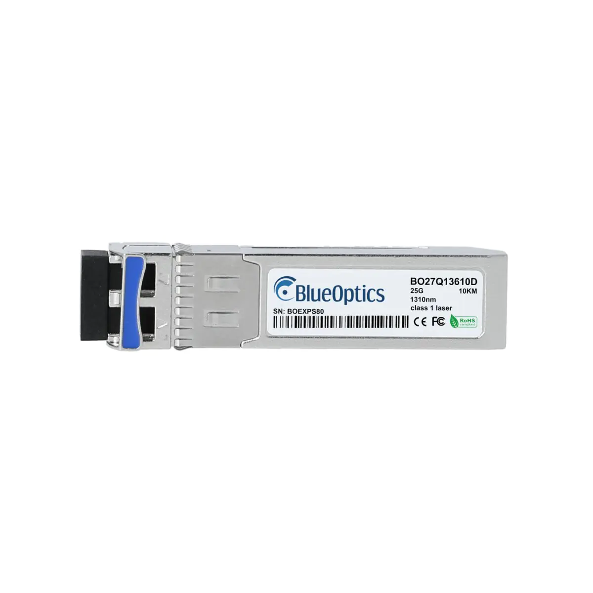 BlueOptics Cisco SFP-25G-LR-S BlueOptics BO27Q13610D SFP28 Transceiver, 25GBASE-LR,