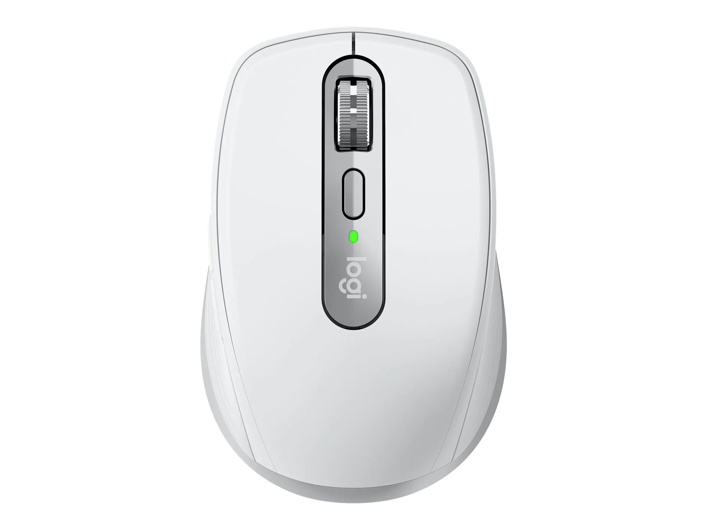 Logitech MX Anywhere 3S for Business - Maus - Für Rechtshänder - optisch - 6 Tasten - kabellos - Bluetooth - Logitech Logi Bolt USB-Receiver - Pale Gray