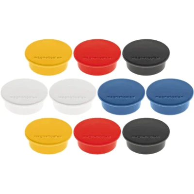 magnetoplan Magnet Discofix Color 1662010 40mm sortiert 10 St./Pack.