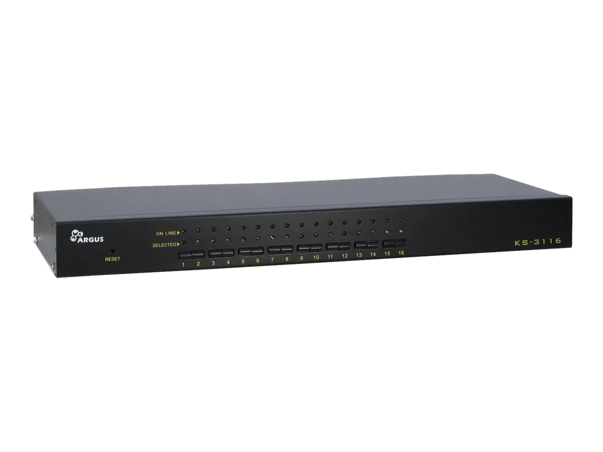 Argus KVM KS-3116 - KVM-Switch - 16 x KVM port(s)