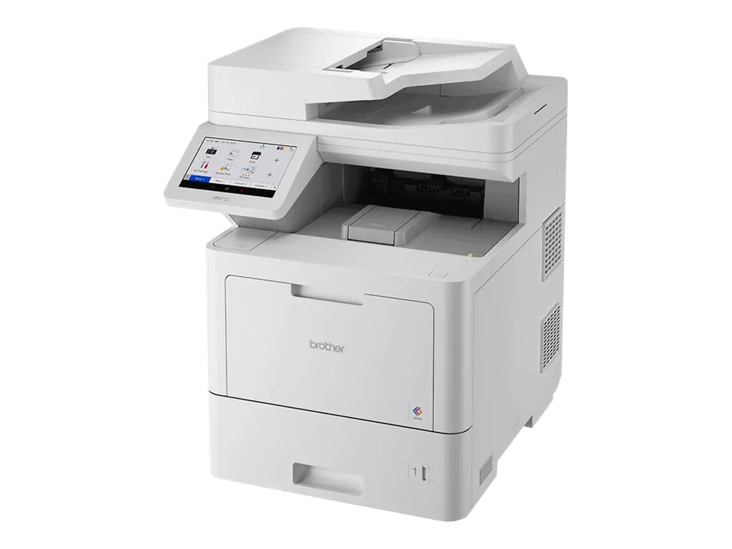 Brother MFC-L9670CDN - Multifunktionsdrucker - Farbe - Laser - A4/Legal (Medien) - bis zu 40 Seiten/Min. (Kopieren) - bis zu 40 Seiten/Min. (Drucken) - 620 Blatt - 33.6 Kbps - Gigabit LAN, USB 2.0, USB 2.0-Host, NFC