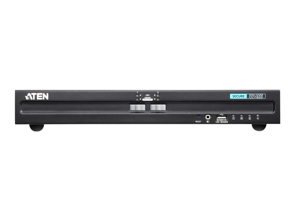 ATEN CS1182D - KVM-/Audio-Switch - 2 x KVM/Audio - 1 lokaler Benutzer - Desktop